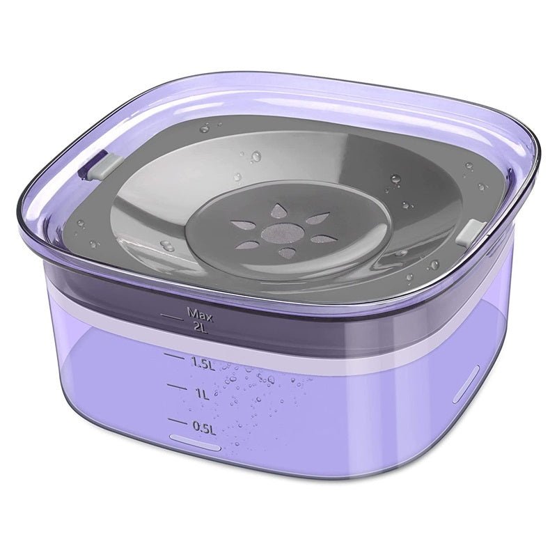 Pet Dog Floating Water Bowl