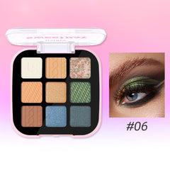 Ushas - Sweetday 9 Colors Eyeshadow (Original)